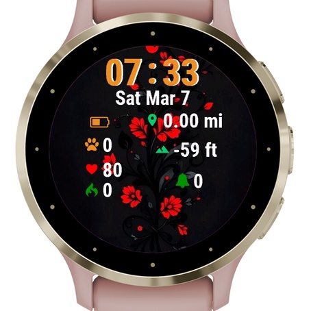 Red Flowers Black · Screenshot 0