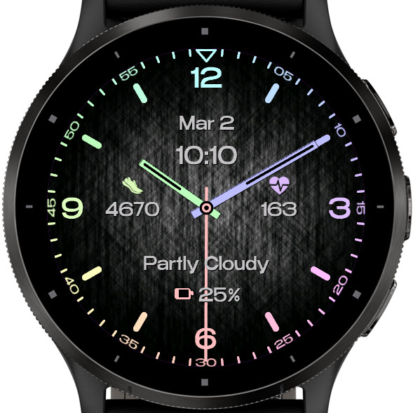Paint it Hue Watch Face · Screenshot 3