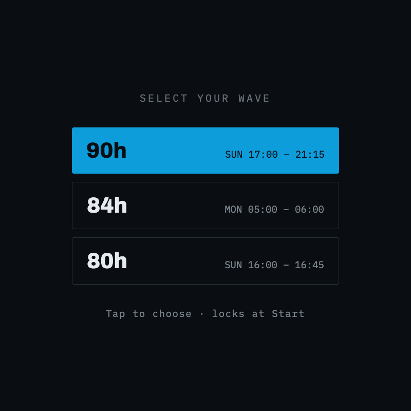 PBP Pacer – Paris-Brest-Paris Timer · Screenshot 0