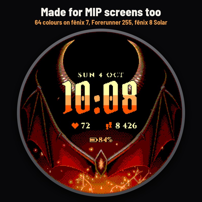 Astra Inferno Free – 恶魔之翼与魔角表盘 · Screenshot 3