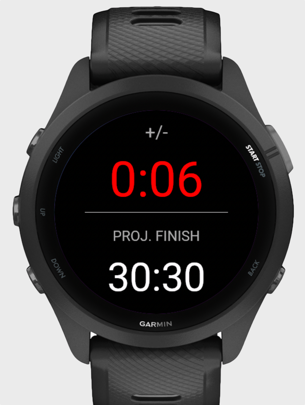 RacePace - Race Pace Data Screen · Screenshot 3