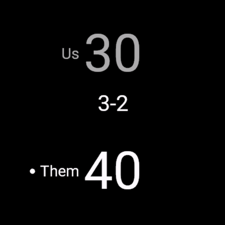 Padel Score - Golden Point Scorer · Screenshot 0