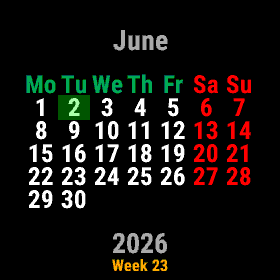 Calendar AS · Screenshot 2