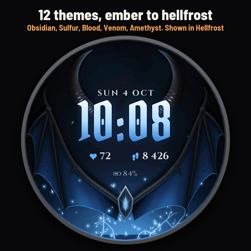 Astra Inferno Pro – 恶魔之翼与魔角表盘 · Screenshot 1