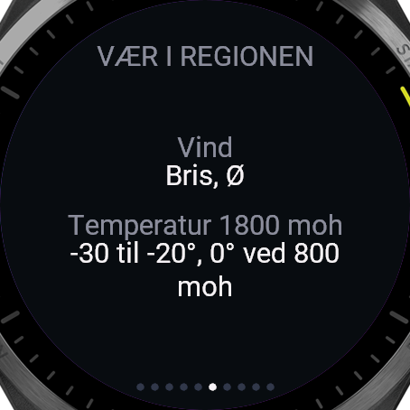 Skredvarsel for randonée og topptur · Screenshot 4