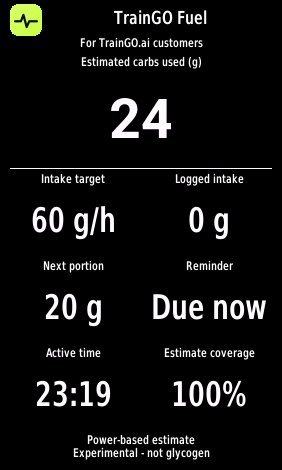 TrainGO Fuel · Screenshot 0