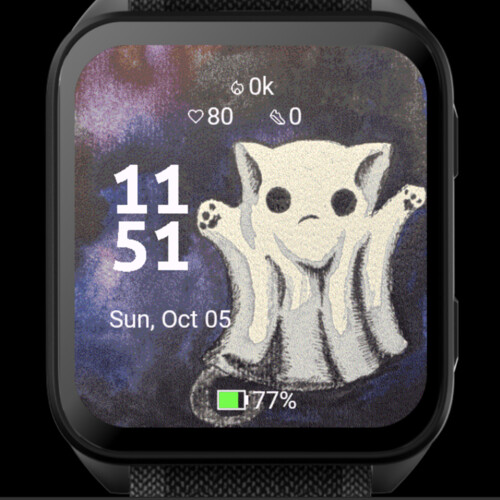 Halloween Ghost Cat · Screenshot 0