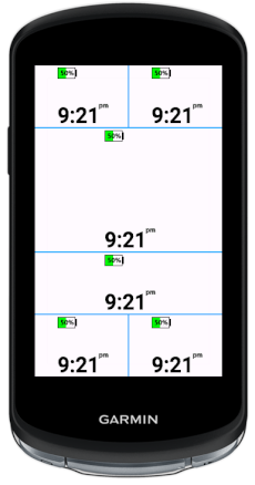 Time + Battery Level + Current Temperature screenshot 2