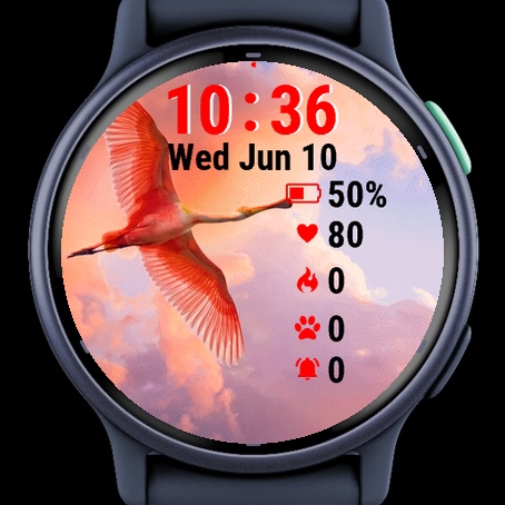 Bird Flying Through Cloudy Sky · Screenshot 2