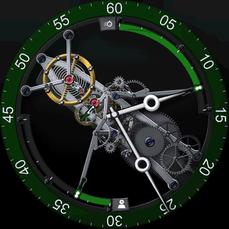 Skeleton Bridge：机械镂空表盘・齿轮与指示盘 · Screenshot 3