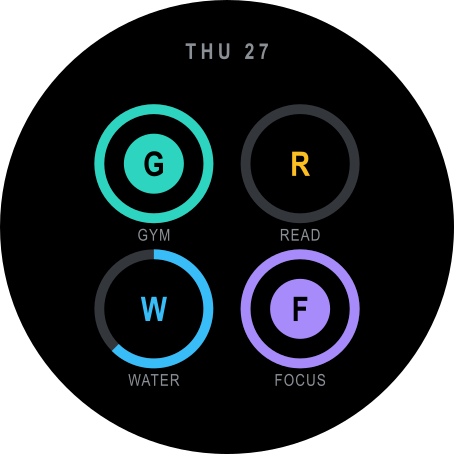 HabitRing - Habit & Streak Tracker · Screenshot 1