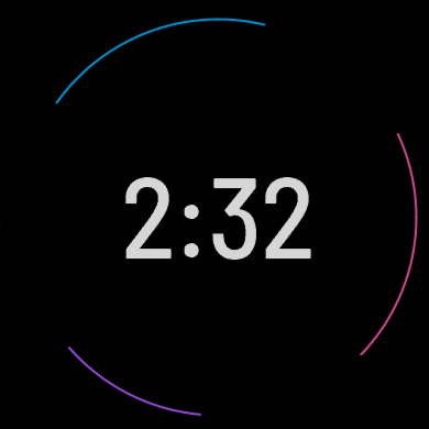 Pace Rings Watch Face - Daily Goals, On Track · Screenshot 4