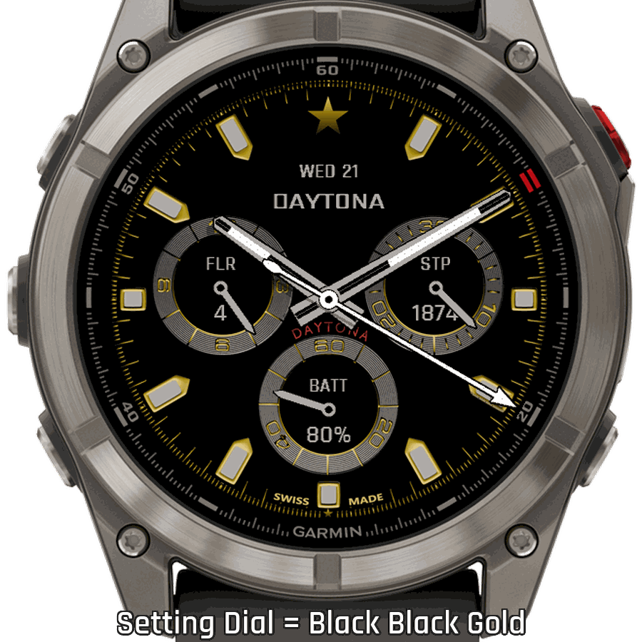 Daytona MB watch face screenshot 5