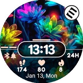 Daily Neon Flowers · Screenshot 0