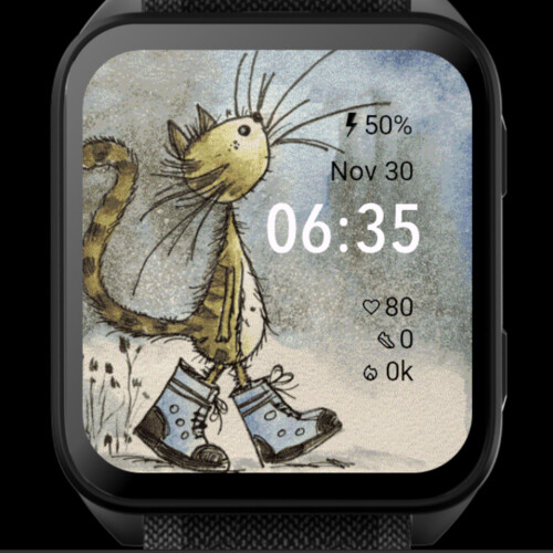 Walking Winter Cat · Screenshot 1