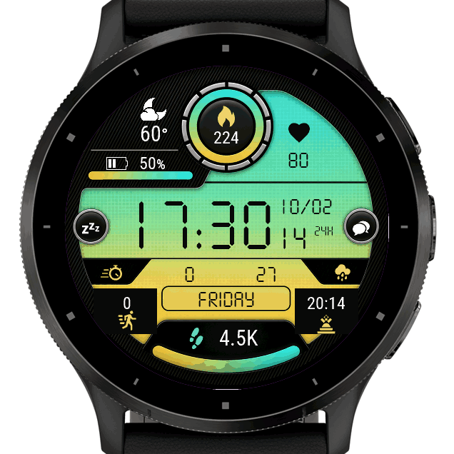 Mint Gold LCD · Screenshot 1