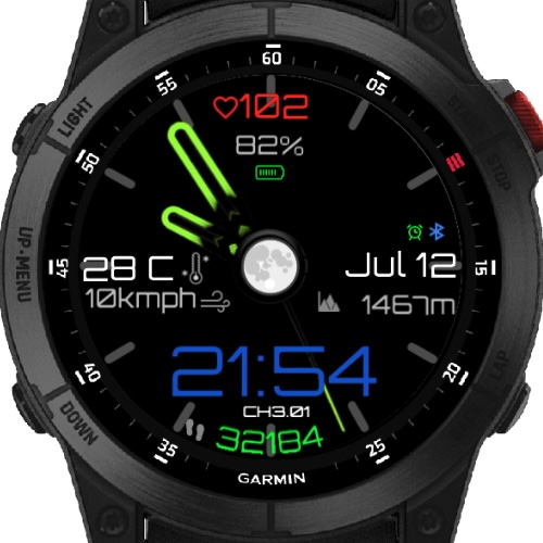Clean Hybrid (CH) 3 - Garmin Weather · Screenshot 2
