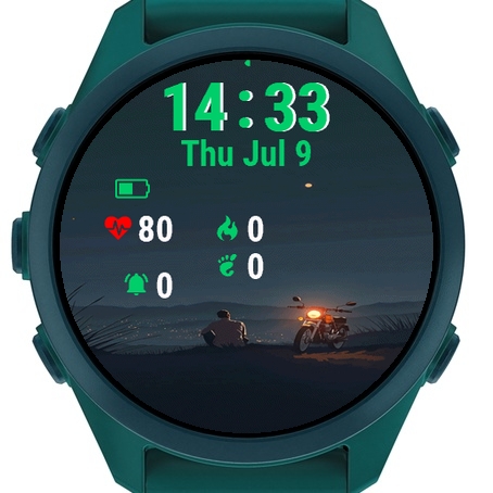 Man Sitting Hill Motorcycle · Screenshot 2