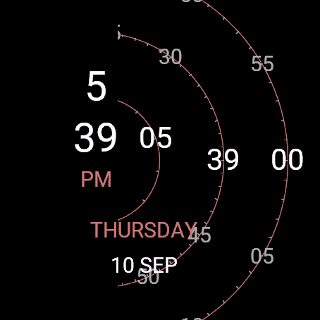 Ambient Time: Carousel · Screenshot 0