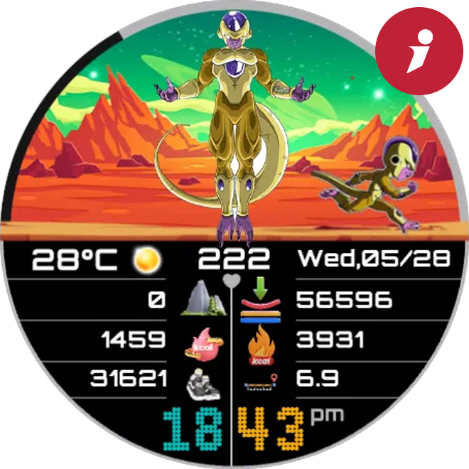 iFacer – Frieza RUN · Screenshot 2