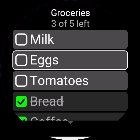 TickOff – Lists & Tasks · Скриншот 1