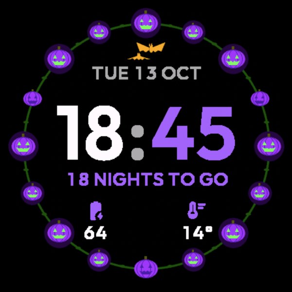 Spooky Lights - Halloween Countdown · Screenshot 1
