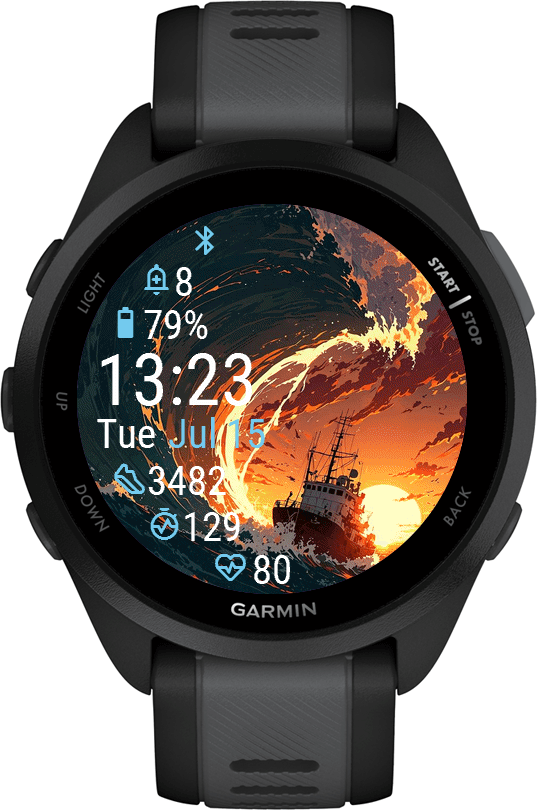 Sunset Waves · Screenshot 1