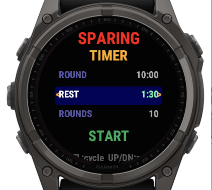 Sparring Timer – BJJ Boxing MMA Rounds · Screenshot 3