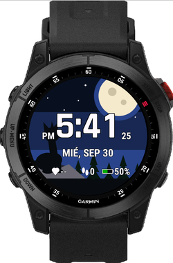 Howling Wolf - Halloween Watch Face · Screenshot 0