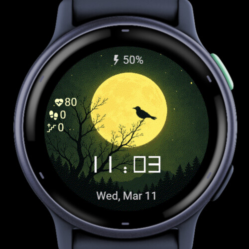 Moonlit Forest Bird · Screenshot 0