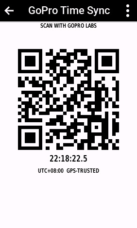 Timecode Sync QR · Screenshot 0