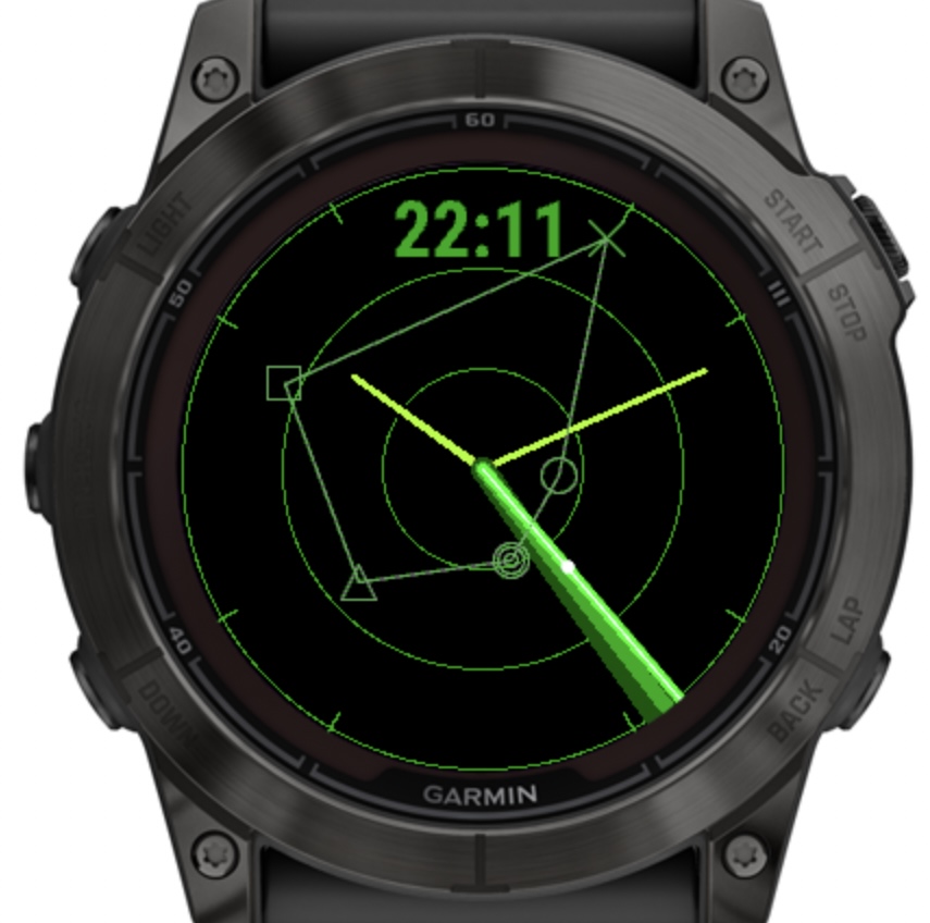RadarScan Timepiece Analog Animated · Screenshot 3