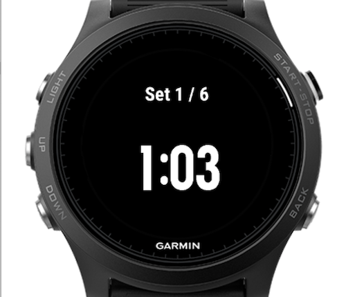 Garmin watch interval timer deals
