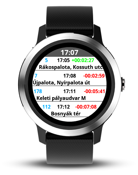 Budapest Public Transport · Screenshot 2