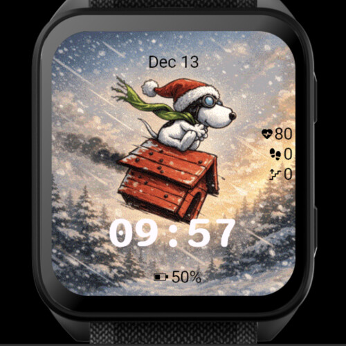 Winter flying dog · Screenshot 0