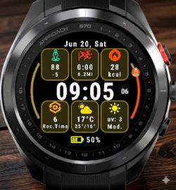 dataWatchFace · Screenshot 1
