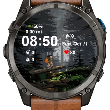 Man Standing Log Woods · Screenshot 1