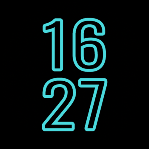 Outline Typography: Minimal Big Digits Lagoon · Screenshot 0