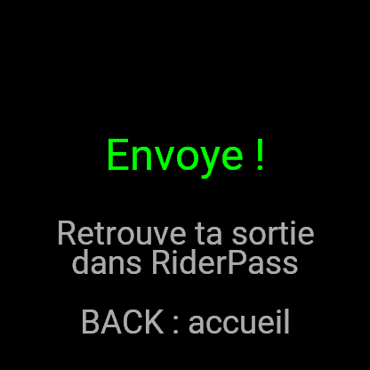 RIDERPASS  Chrono · Screenshot 2
