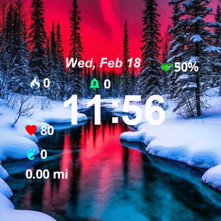 Beautiful Red Aurora · Screenshot 2