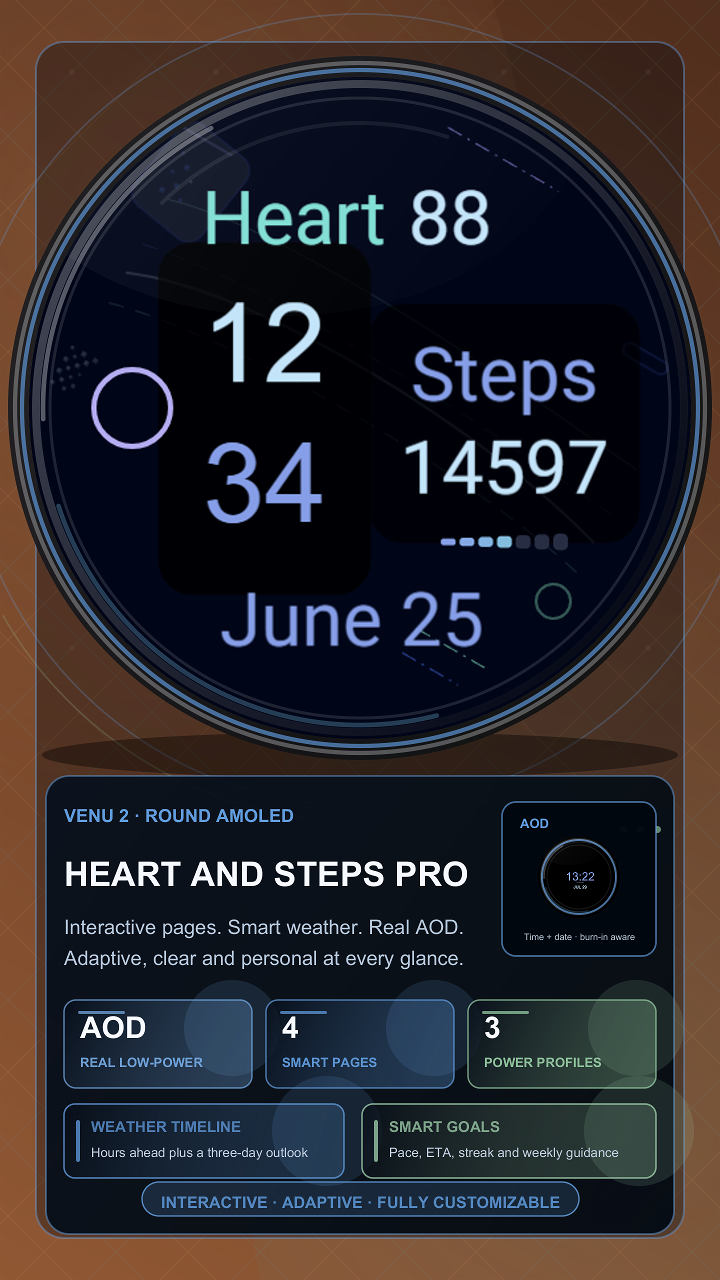 Heart and Steps Pro · Screenshot 2