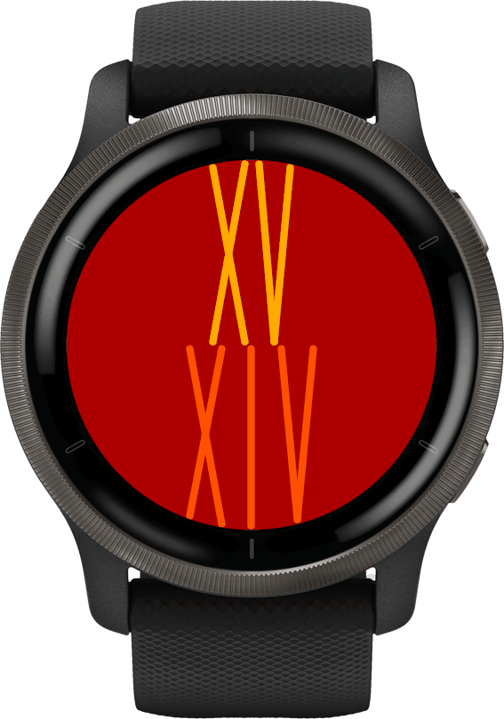 Roman Digital Watch · Screenshot 1