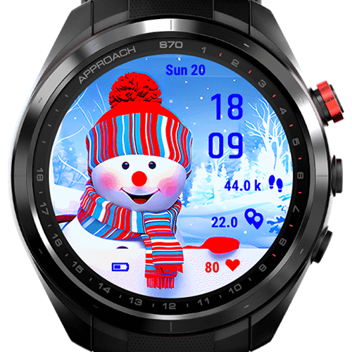 Cute Christmas Snowman G · Screenshot 1