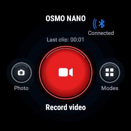 NanoRemote - for DJI Osmo Nano · Screenshot 0