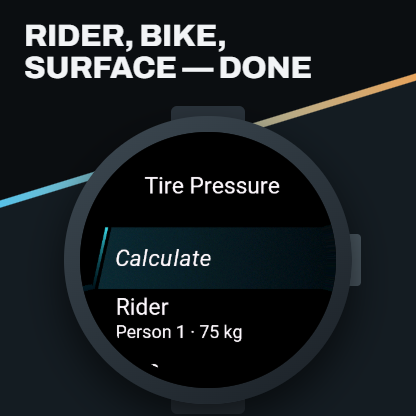 Tire Pressure Calculator · Screenshot 3