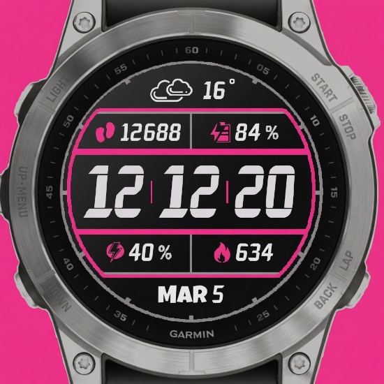 MnM SPECTRUM PINK "AMOLED" 5