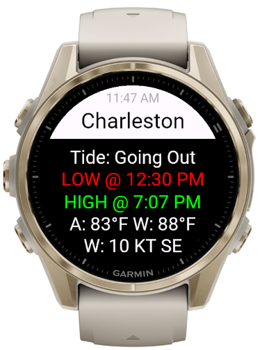 Simple Tides Lite · Screenshot 1