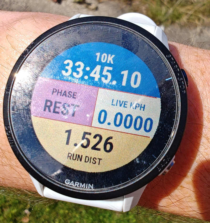 Martin’s GAP and RUN PACE App - donations welcome · Screenshot 2