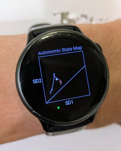 POINCARÉ HRV VISUALIZER · Screenshot 3