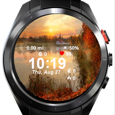 View Sun Setting Over Lake Reflection · Screenshot 2